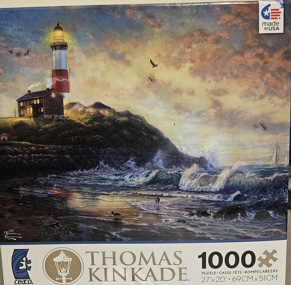 NWT Thomas Kinkade Light of Hope Puzzle